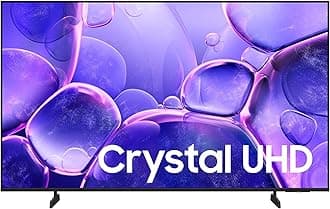 58-Inch Class Crystal UHD U8000F 4K Smart TV (2025 Model) Endless Free Content, Crystal Processor 4K, MetalStream Design, Knox Security, Alexa Built-in