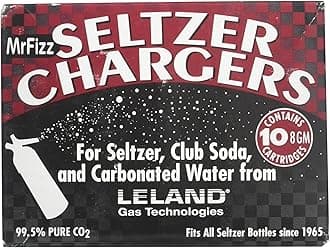 Mr Fizz by LelandMr. CO2 Soda Siphon Chargers, 10 Count
