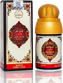 Jawhara Sandal Perfumes Oil 100ml – Long-Lasting for Women Romantic Floral & Sweet Scent, Luxury Gift Fragrance. Alcohol-Free