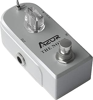Noise Gate Pedal, Guitar Noise Killer Pedals Suppressor Effect 2 Modes for Electric Guitar and Bass True Bypass
