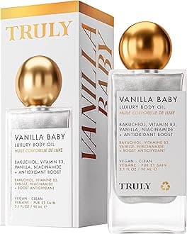 Truly Luxury Body Oil | Hydrating & Illuminating with Natural Shimmer | For Smooth, Glowing Skin and Long-Lasting Fragrance