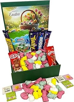 Easter Chocolate hamper Pick n Mix Sweet gift Box With Easter Sweets Egg Gift Milk Chocolate Box