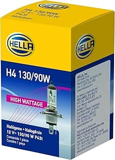 HELLA H4 130/90W High Wattage Bulb, 12V