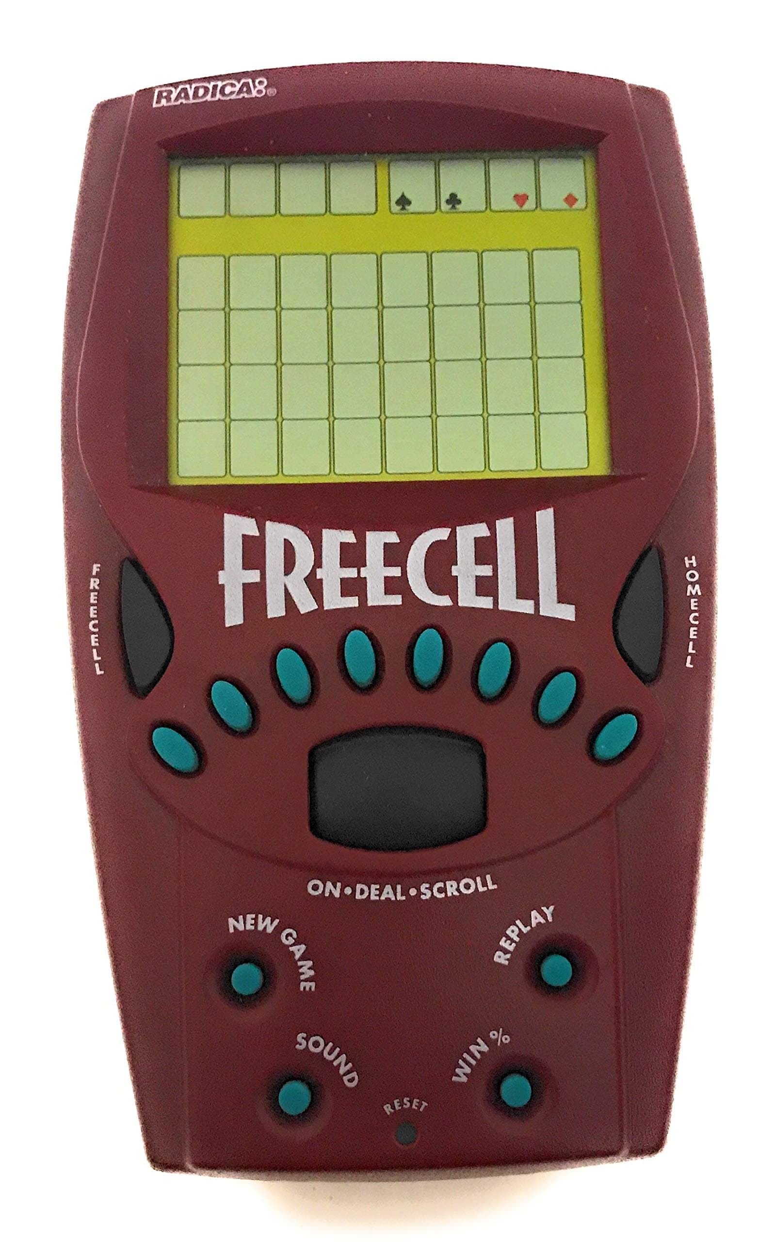 Handheld FreeCell Solitaire Game - 8019