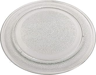 9.6" 245mm Microwave Glass Turntable Plate Dish Flat Bottom Replacement for Model 3390W1A035 WB49X10134 JES735BJ01 JES735BJ02 JES735WJ01 JES735WJ02 JES738WJ01 JES738WJ02 JES739WJ01