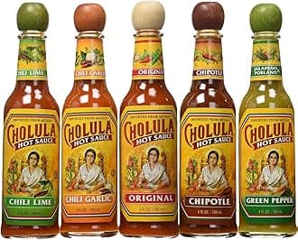 Cholula Hot Sauce Variety Pack - 5 Different Flavors