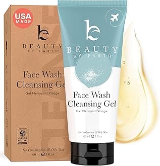 Clean Face Wash - USA Made with Organic & Natural Ingredients, Non-Toxic Facial Cleanser