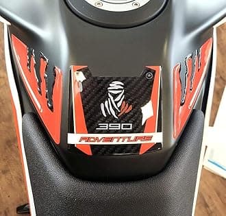 3D Sticker Motorcycle Fuel Tank Pad Protection and Decoration in Resin Compatible with KTM 390 Adventure