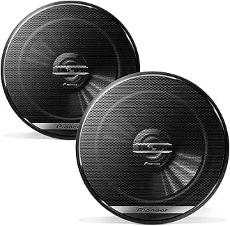 G-Series TS-G1620F 6.5” 2-Way Speakers (Pair) – 300W Max, Balanced Sound + Smooth Treble, Great Stock Replacement, High-Efficiency Speaker Designed for OEM Power