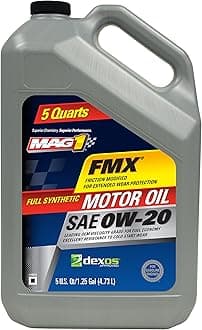 20139 0W-20 Full Synthetic Motor Oil, 5 Quart