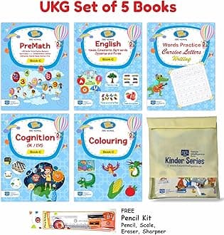 LKG books for kids cbse / LKG text books for kids / Lower Kindergarten Books (Alphabets, Writing, Maths, GK or EVS, Colouring) 4-6 Years