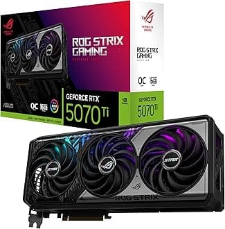 ASUS GeForce RTX 5070Ti GAMING ROG STRIX 16GB OC GDDR7 PCIe 5.0 Graphics Card