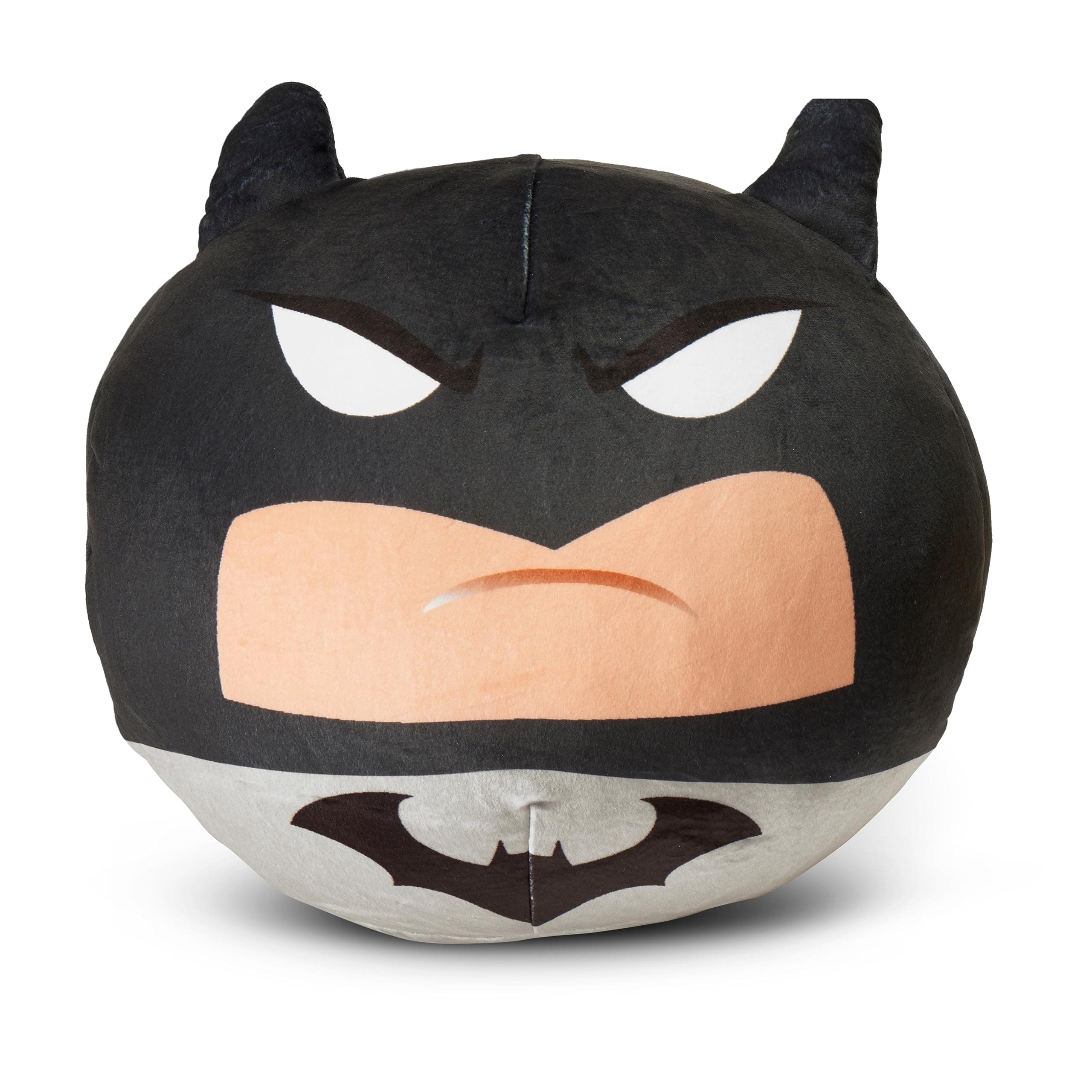 Northwest Batman Cloud Pillow – Warner Brothers DC Comics, Grey Detective Design – Ultra Soft Plush Pillow for Bed, Couch, or Decor