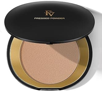 FV Matte Pressed Face Powder - Oil-Control & Long-Lasting Medium Coverage for Oily, Dry & Normal Skin, 0.28 Oz, Natural Beige