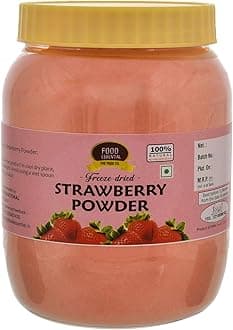 Food Essential Freeze Dried Strawberry Powder 1 kg.