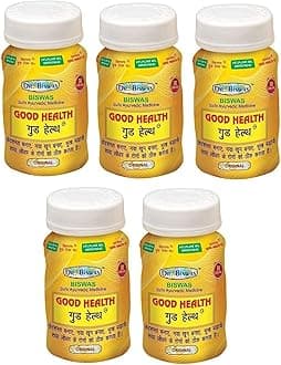 Dr. Biswas Ayurvedic Good Health 50 Capsules (Pack of 5)
