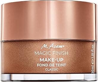 Magic Finish, Lightweight, Wrinkle-Filling Makeup Mousse, 4-In-1, Primer, Concealer, Foundation and Powder - 1.01 Ounce (30 ML)â€¦