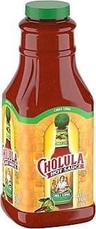 Chili Lime Hot Sauce, 64 fl oz - One 64 Fluid Ounce Bulk Container of Chili Lime Hot Sauce with Mexican Peppers, Lime and Signature Spice Blend, Perfect for Eggs, Shrimp, and More