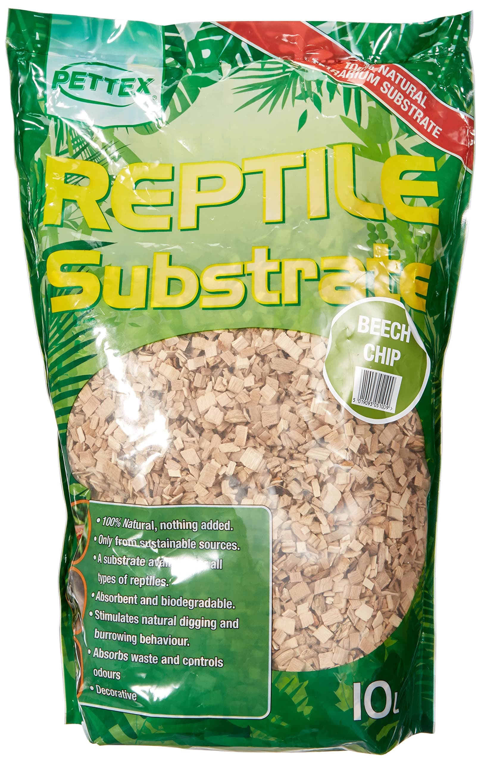 Reptile Substrate - Beech Chips 10L