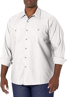 Men's Red Kap® Men's Long Sleeve Industrial Work Shirt Shirt (pack of 1)