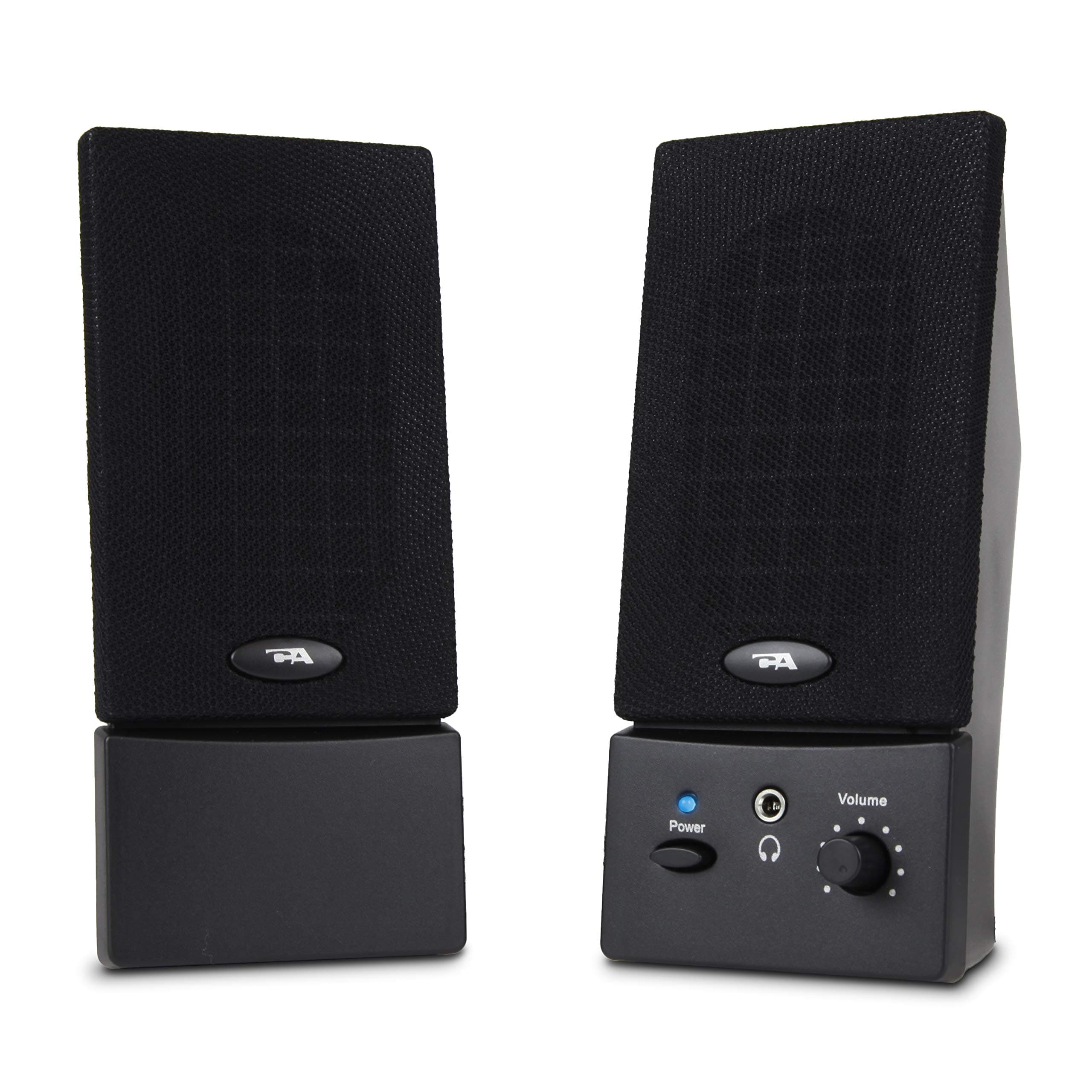 Cyber Acoustics CA2016 2-Piece USB Powered Computer Speaker System (Black)