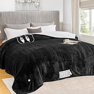Heated Blanket Electric King Size 100"X90" Dual Control, Heating Blanket 10 Heat Levels 1/2/4/6/8 Hours Auto-Off Overheat Protection, Sherpa Soft Warm, ETL Certified Lacquered Black