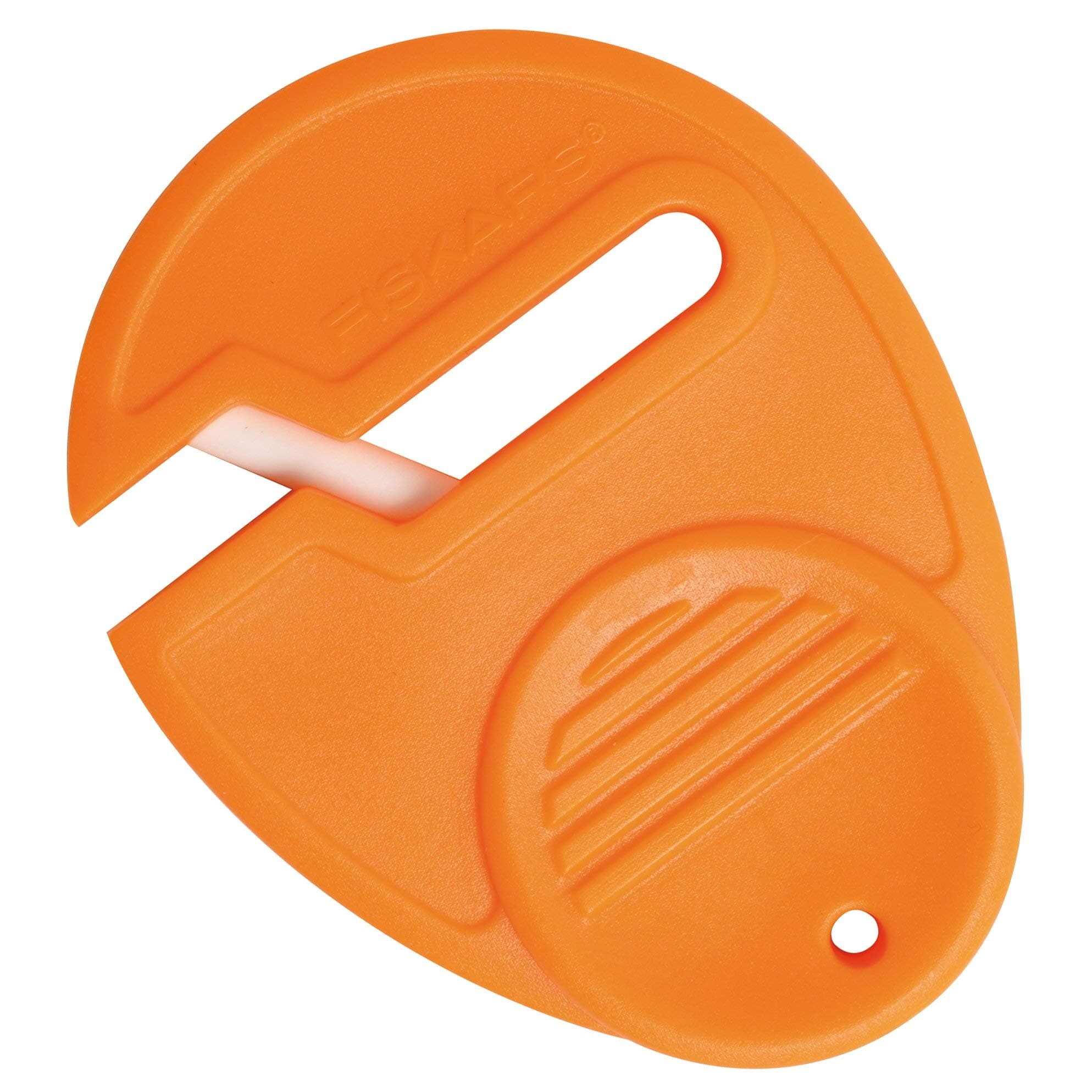 Fiskars Universal scissor sharpener, For right and left-handers, Ceramic sharpening heads/plastic housing, Orange, Sewsharp, 1003871