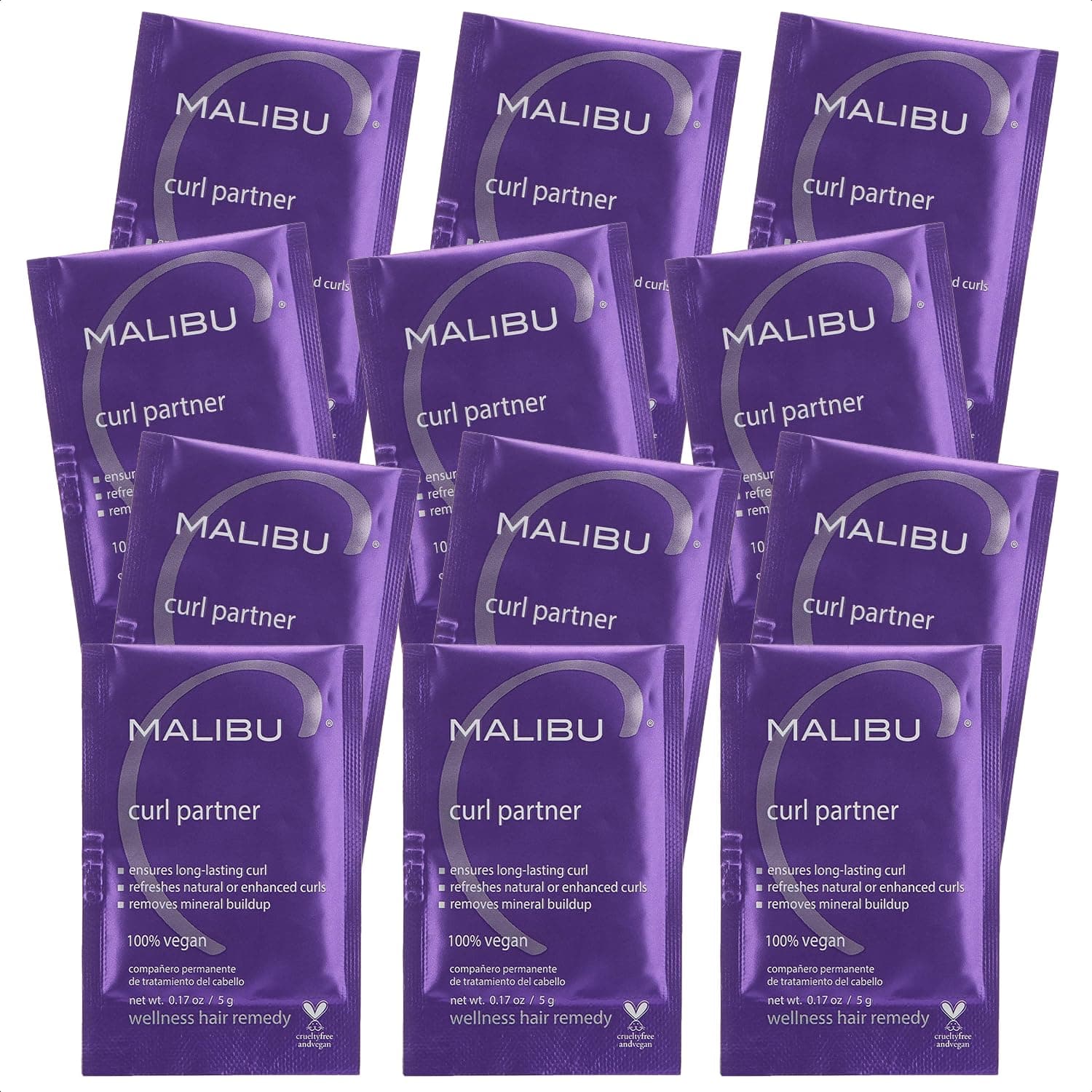 Malibu Curl Partner, 12 Count