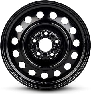 For 2002-2006 Nissan Altima 16 Inch Painted Black Rim - OE Direct Replacement - Road Ready Car Wheel