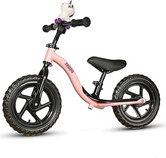 KRIDDO Toddler Balance Bike 2 Year Old, Age 18 Months to 4 Years Old, Early Learning Interactive Push Bicycle with Steady Balancing and Footrest, Gift Bike for 2-5 Boys Girls