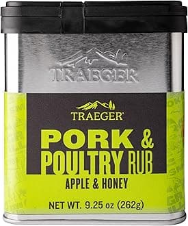 TraegerGrills SPC171 Pork & Poultry Rub with Apple & Honey 9.25 Ounce (Pack of 1)