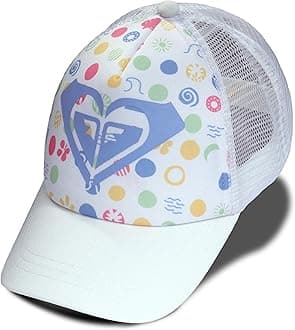 Girl's Sweet Emotions Trucker Hat – Adjustable Summer Cap with Mesh Back, Lightweight and Breathable