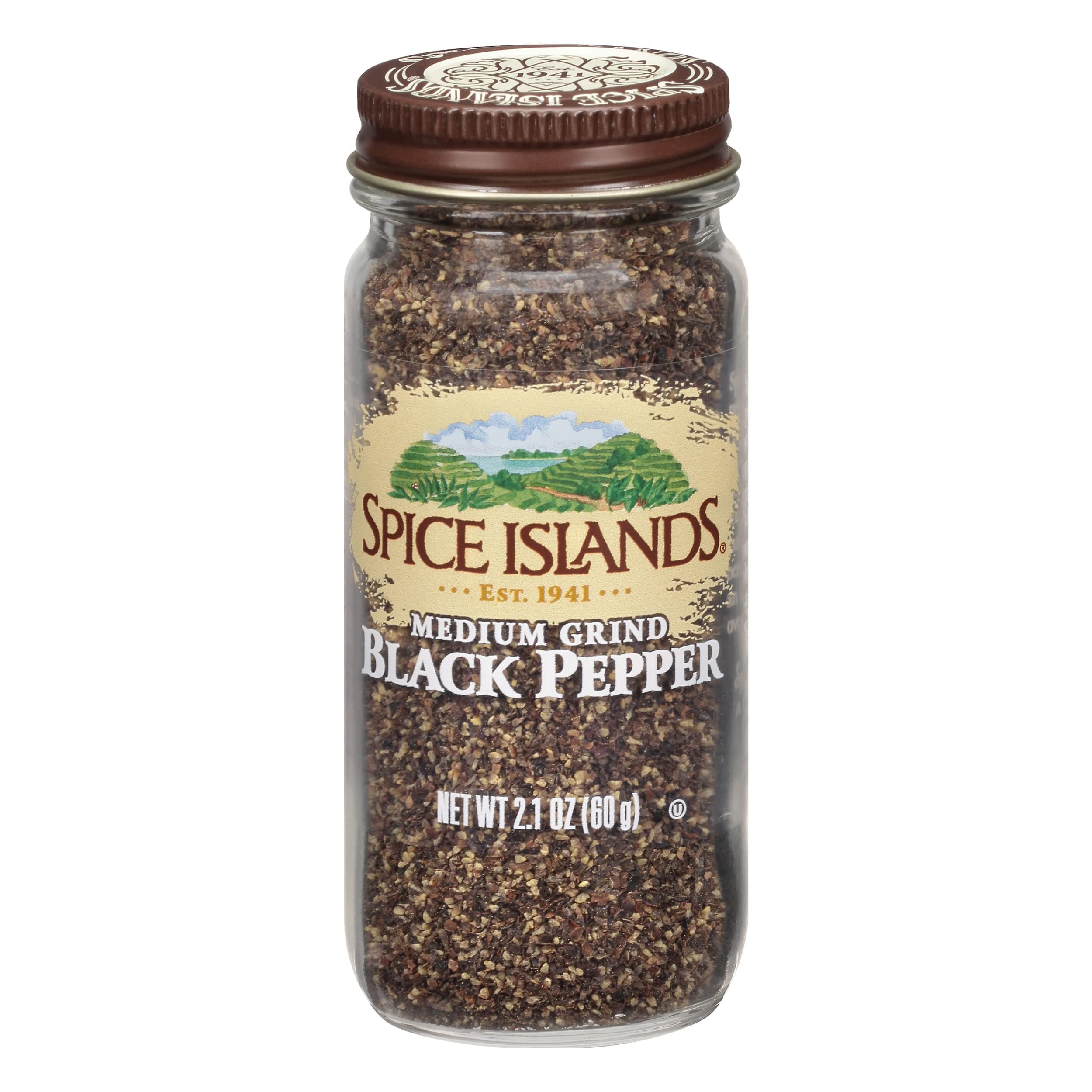 Medium Grind Black Pepper, 2.1 Ounce