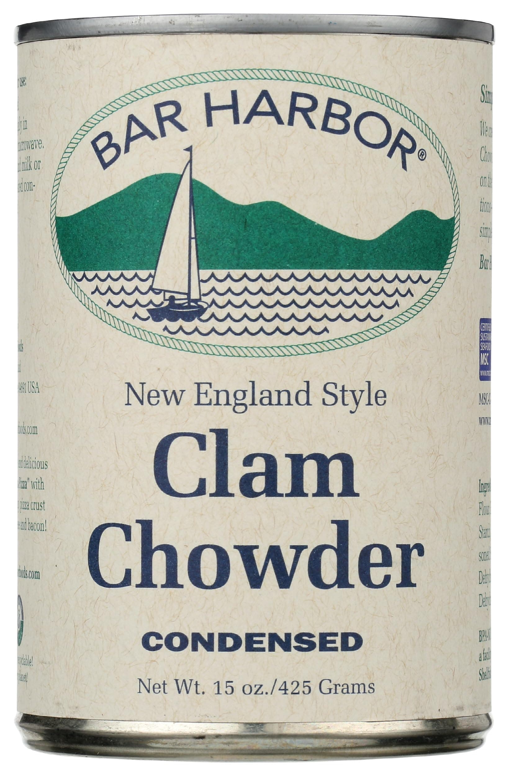 New England Style Clam Chowder, Condensed, 14.5 oz – Classic Creamy Chowder
