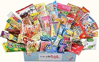 40 Japanese Candy & snack box and other popular sweets (Gift Box)