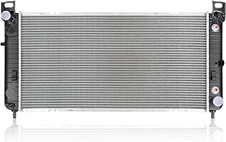 34 Inch Core Radiator Cooling Assembly Perfect Compatible with 2000-2009 Yukon 4.8L 2000-2013 Yukon 5.3L 2000 Yukon 5.7L 2001-2006 Yukon 6.0L 2007-2008 Yukon 6.0L 6.2L Replace# 2423