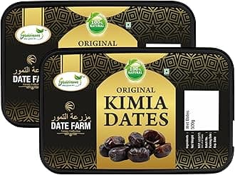 Date Farm Premium Kimia Wet Dates | Original Arabian Khajur | 100% Natural & Fresh | Soft, Juicy & Nutrient-Rich | Immunity Booster | No Added Sugar | Gluten-Free | 1 kg Value Pack