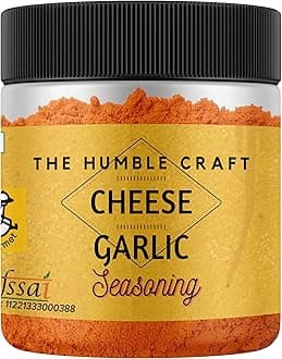 The Humble Craft Cheese Garlic Seasoning 100g Trial Jar Beginners Italian Bread Pizza Pasta Bold Flavor Discovery Size Gift Garlic Lovers Popcorn Fries