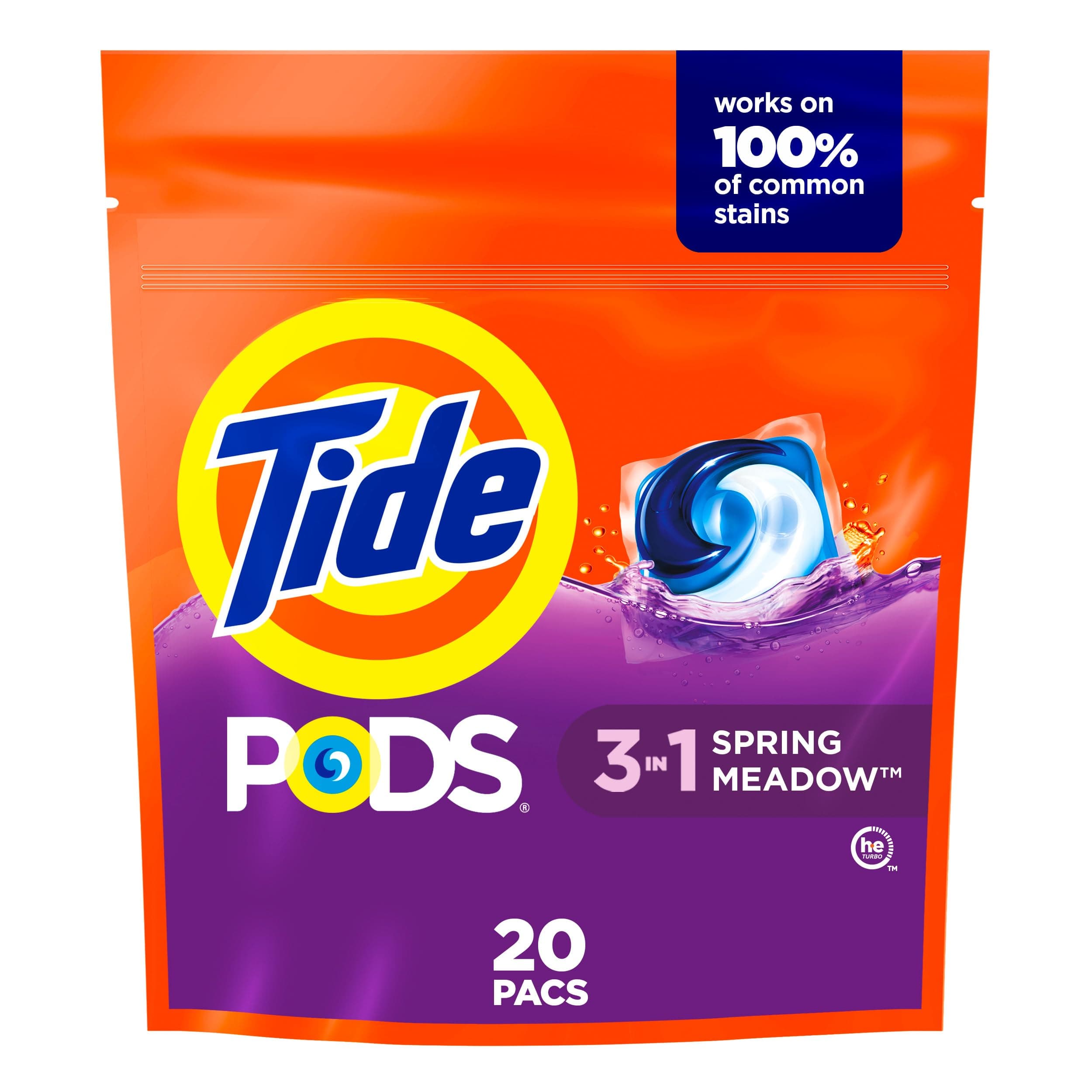 Spring Meadow Laundry Detergent Pods - 20ct