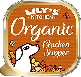 Lily's Kitchen Organic Chicken and Spelt Supper for Dogs 150 (Pack of 11)