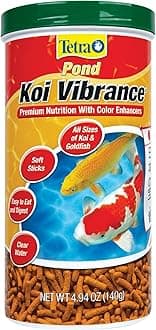 Tetra Pond Koi Vibrance Premium Nutrition with Color Enhancers