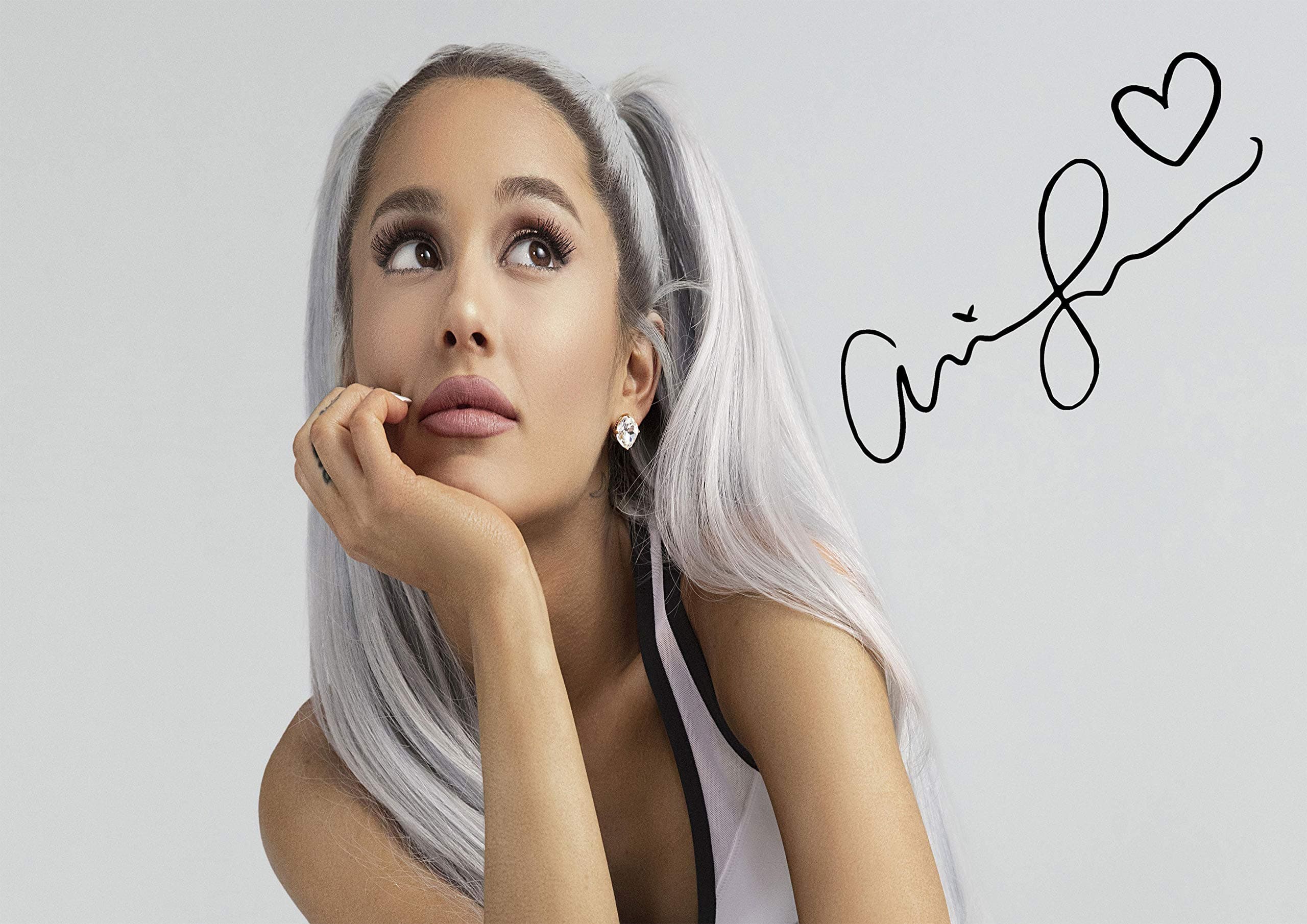 Ariana Grande A4 Signed Print