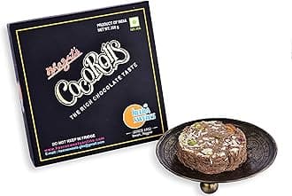 Nagpur’s Famous Bhagat’s Heera Sweets Original Coco Son Roll with Almonds & Pistachio | Traditional Indian Sweet Gift | 250g Chocolate Flavour