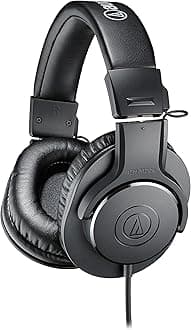 ATH-M20X Professional Monitor Headphones Black