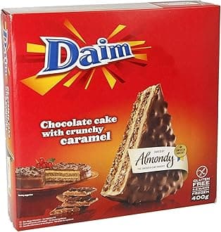 Almondy Daim Chocolate Cake with Crunchy Caramel, 400g (Frozen)