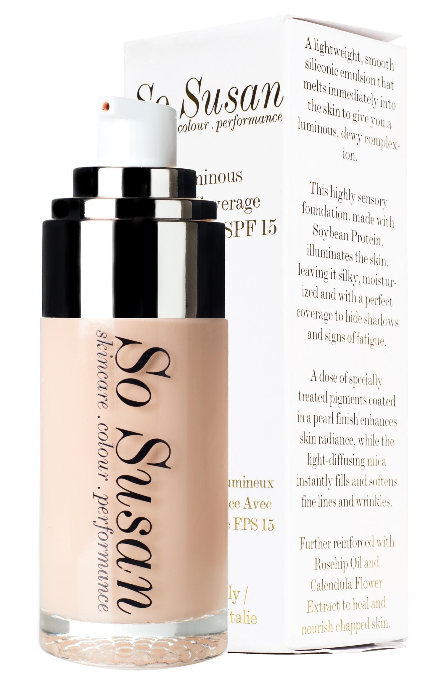 Luminous High-coverage Foundation SPF 15 (Warm Marble)