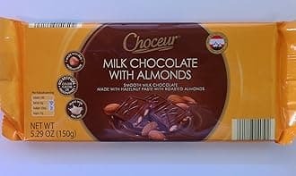Choceur Milk Chocolate With Almonds 5.29 OZ (2 Pack)