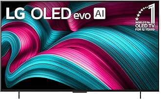 42-Inch Class OLED evo AI Super Upscaling 4K C5 Series Smart TV w/Dolby Atmos & Vision, HDR10, Filmmaker Mode, Wow Orchestra, Alexa Built-in (OLED42C5PUA, 2025)