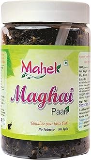 Mahek Maghai Meetha Paan 150g | Mukhwas Mouth Fresheners | Traditional Sweet Betel Leaf Digestive Blend | Gulkand,Cardamom & Dry Dates | After Meal Refreshing Indian Treat | No Tobacco Ready to Eat