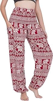 Harem Pants Women Flowy Trouser Yoga Boho Hippie Clothes